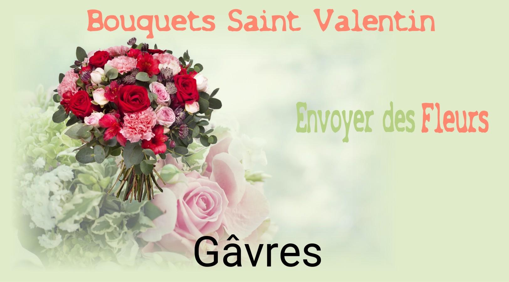 Roses de Saint-Valentin livrées à Gâvres
